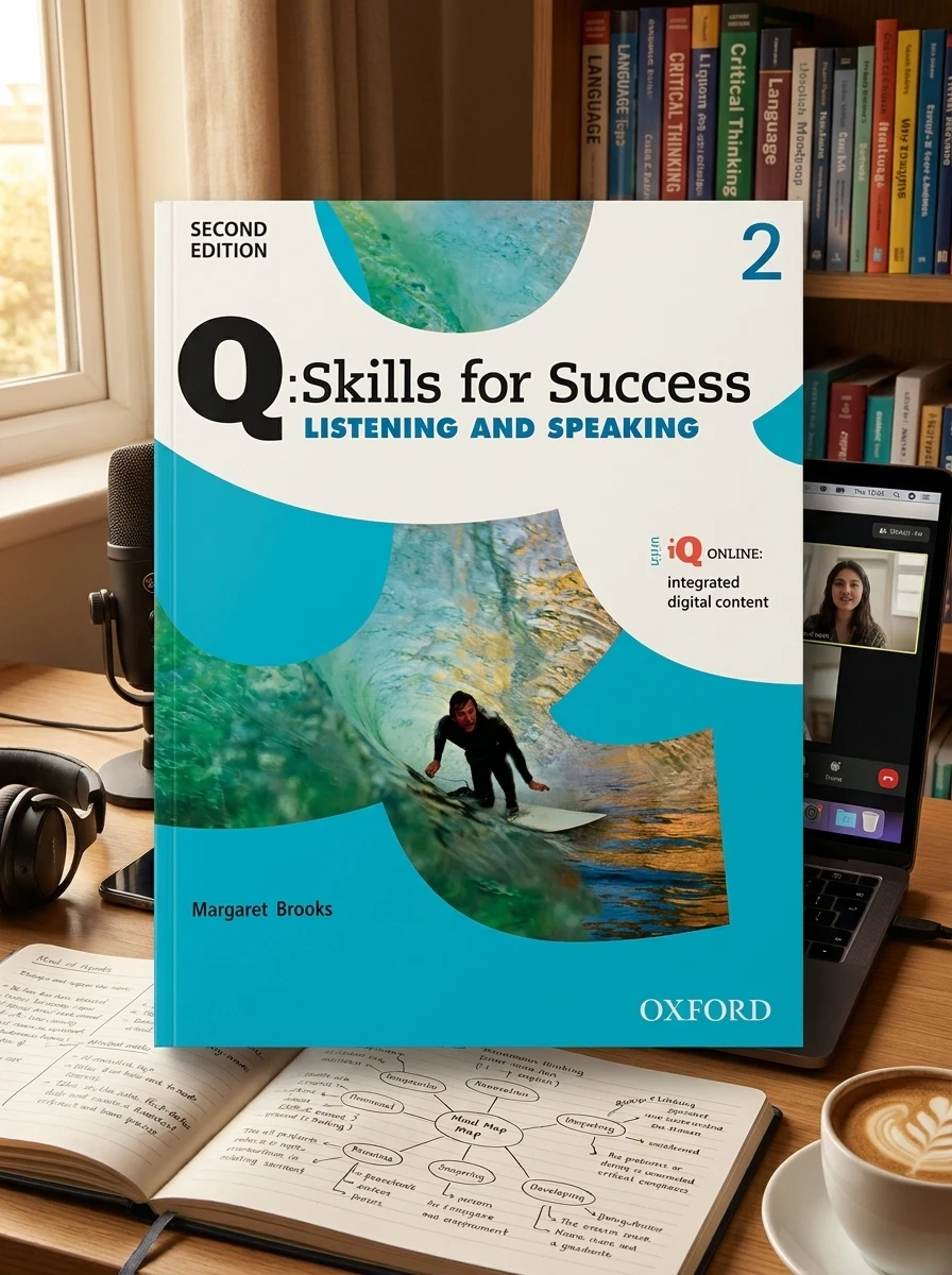 Q Skills for Success 2nd Edition. Listening and Speaking 2 Student's Book + iQ Online — Маргарет Брукс, обкладинка