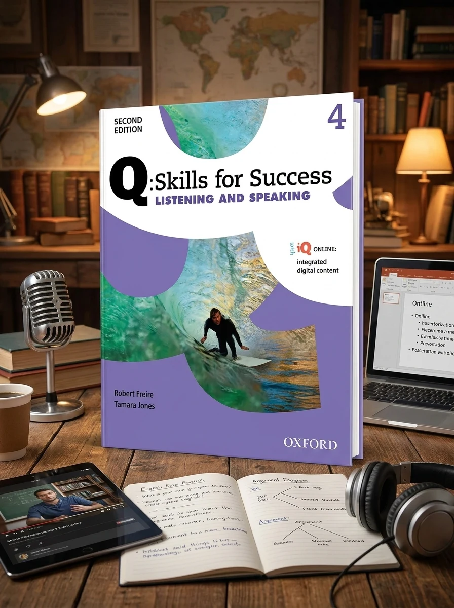 Q Skills for Success 2nd Edition. Listening and Speaking 4 Student's Book + iQ Online — Вивчення мов