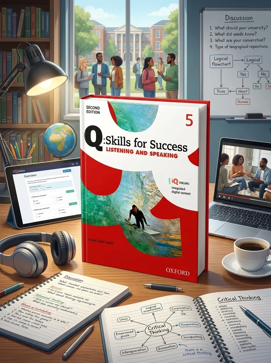Q Skills for Success 2nd Edition. Listening and Speaking 5 Student's Book + iQ Online — фото 2