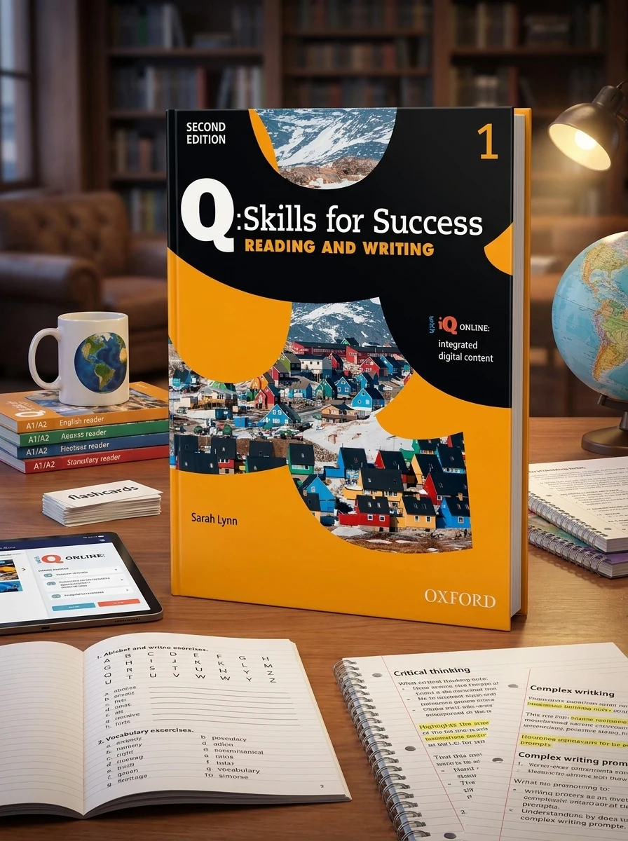 Q Skills for Success 2nd Edition. Reading and Writing 1 Student's Book + iQ Online — Сара Лінн, обкладинка