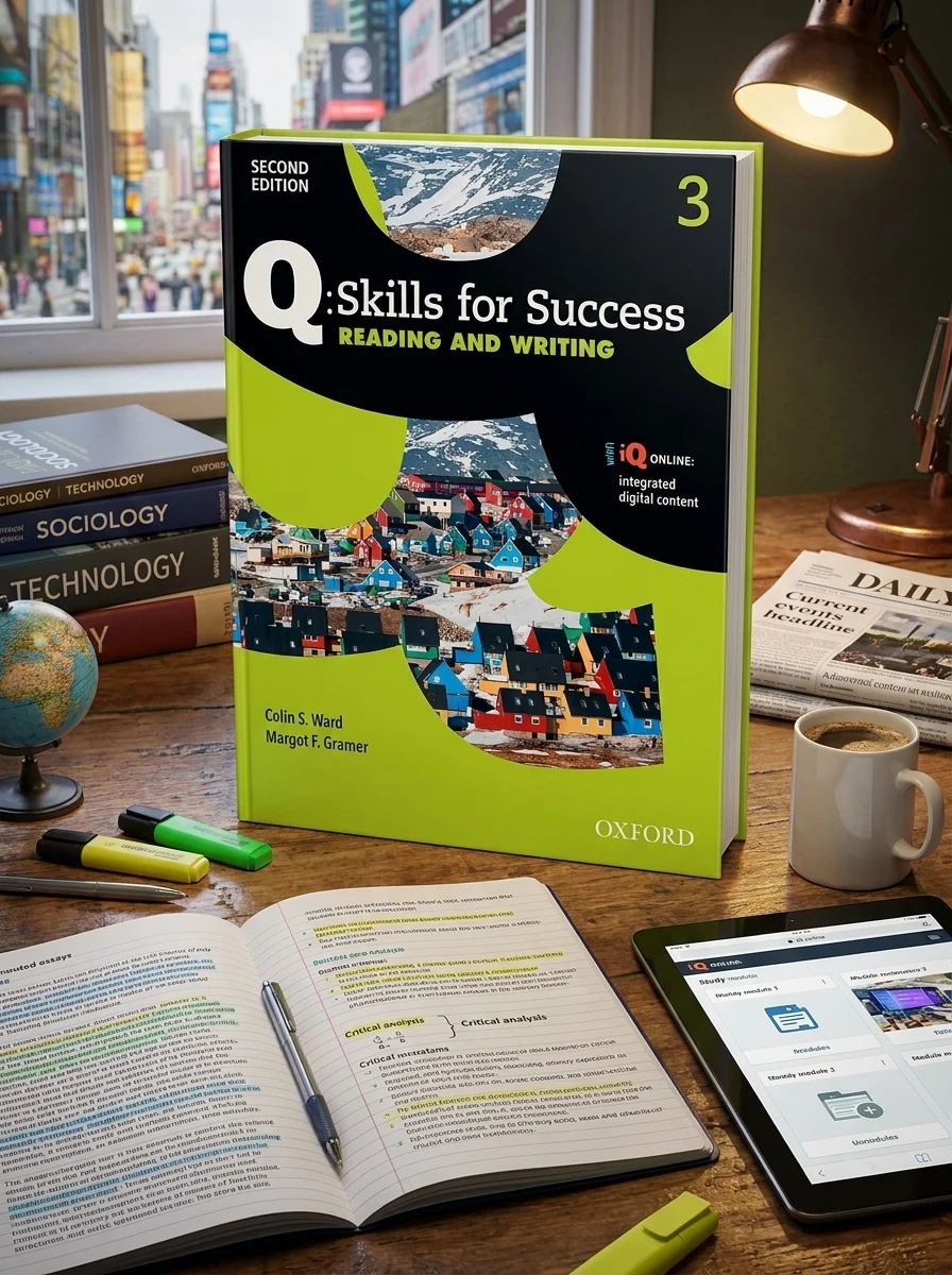 Q Skills for Success 2nd Edition. Reading and Writing 3 Student's Book + iQ Online — Марго Ф. Гремер, обкладинка