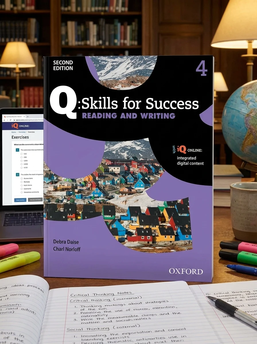Q Skills for Success 2nd Edition. Reading and Writing 4 Student's Book + iQ Online — Дебра Дейз, обкладинка