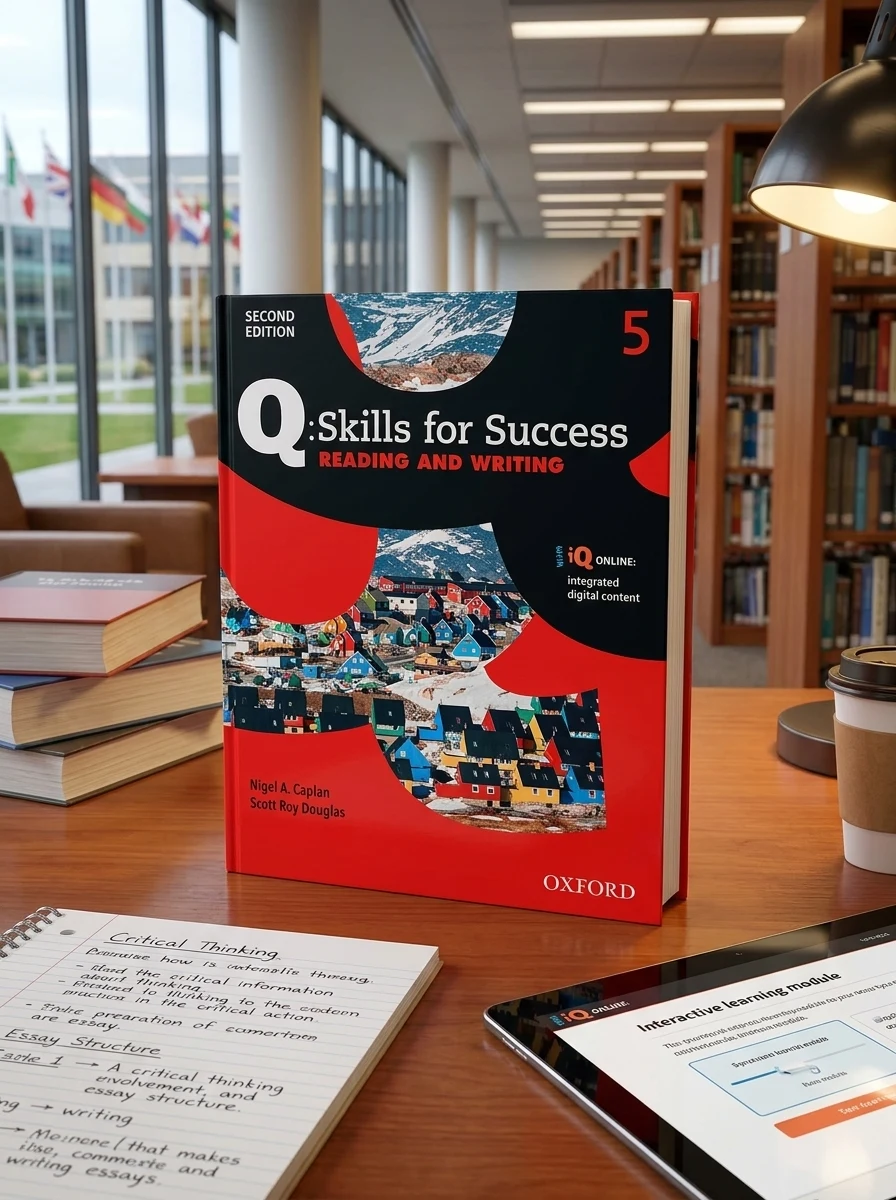 Q Skills for Success 2nd Edition. Reading and Writing 5 Student's Book + iQ Online — Найджел Каплан, обкладинка