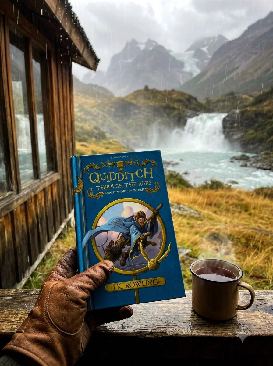 Quidditch Through the Ages — Джоан Ролінґ, обкладинка