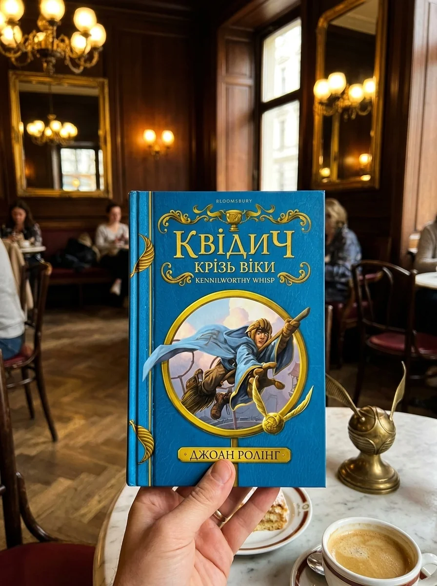 Quidditch Through the Ages — Джоан Ролінґ, обкладинка