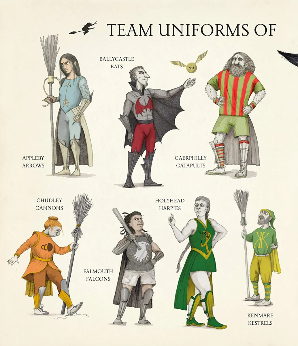 Quidditch Through the Ages Illustrated Edition — Джоан Ролінґ, фото 4