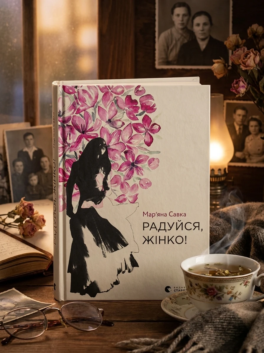 Радуйся, жінко!, Мар'яна Савка — Художня література