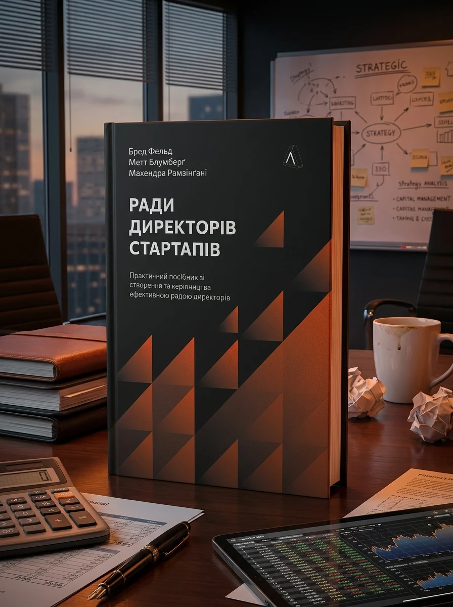 Ради директорів стартапів. Практичний посібник зі створення й управління — Бізнес та саморозвиток