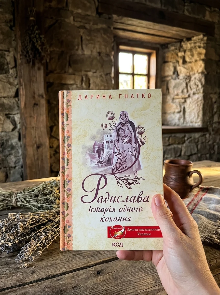 Радислава. Історія одного кохання — Гнатко Дарина, обкладинка