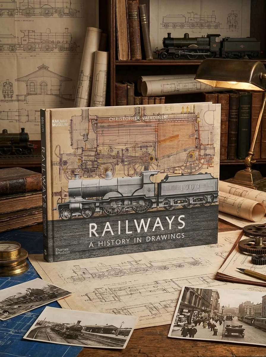Railways. A History in Drawings — Крістофер Валкойнен, фото 2