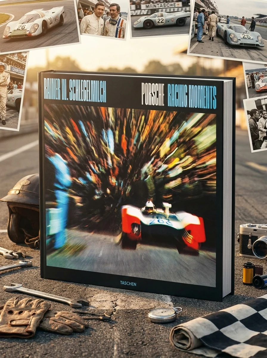 Rainer W. Schlegelmilch. Porsche Racing Moments, обкладинка