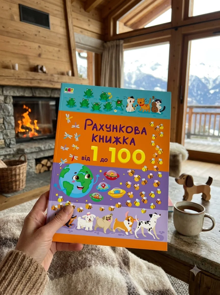 Рахункова книжка. Від 1 до 100 — фото 2