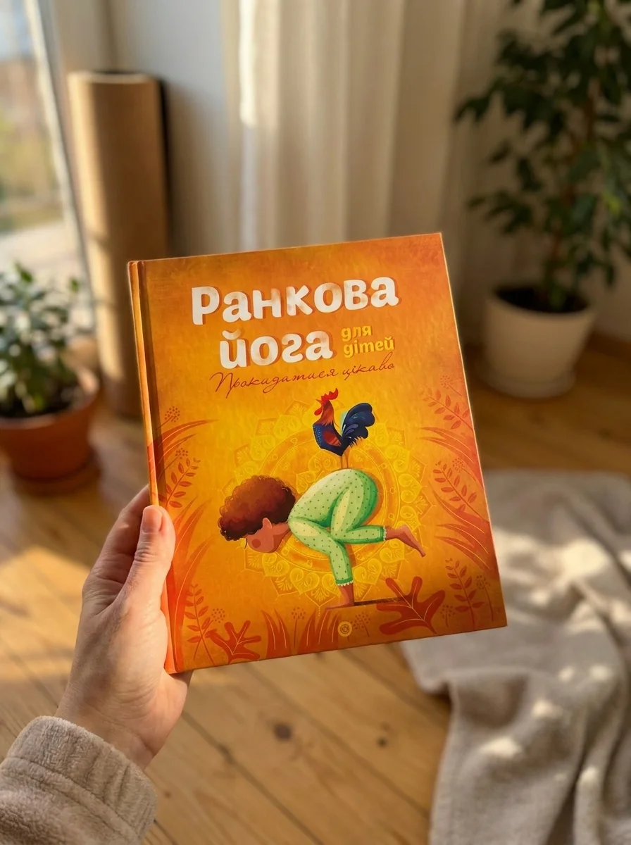 Ранкова йога для дітей. Прокидатися цікаво — Розвивальні книги