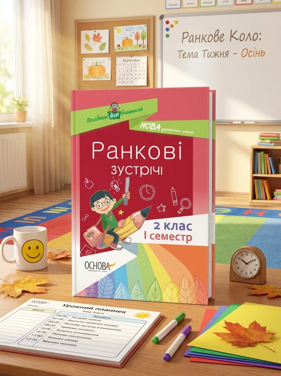 Ранкові зустрічі. 2 клас. І семестр. Посібник для вчителя. — Вивчення мов