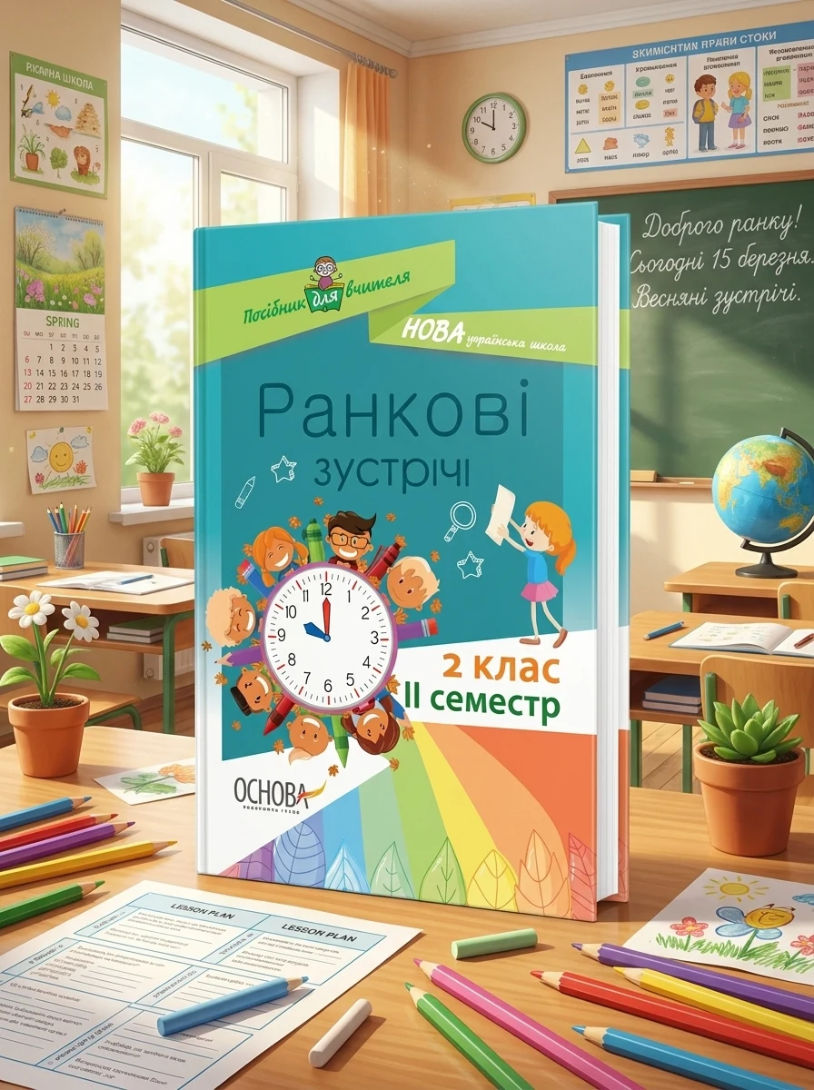 Ранкові зустрічі. 2 клас. ІI семестр. Посібник для вчителя. — Вивчення мов