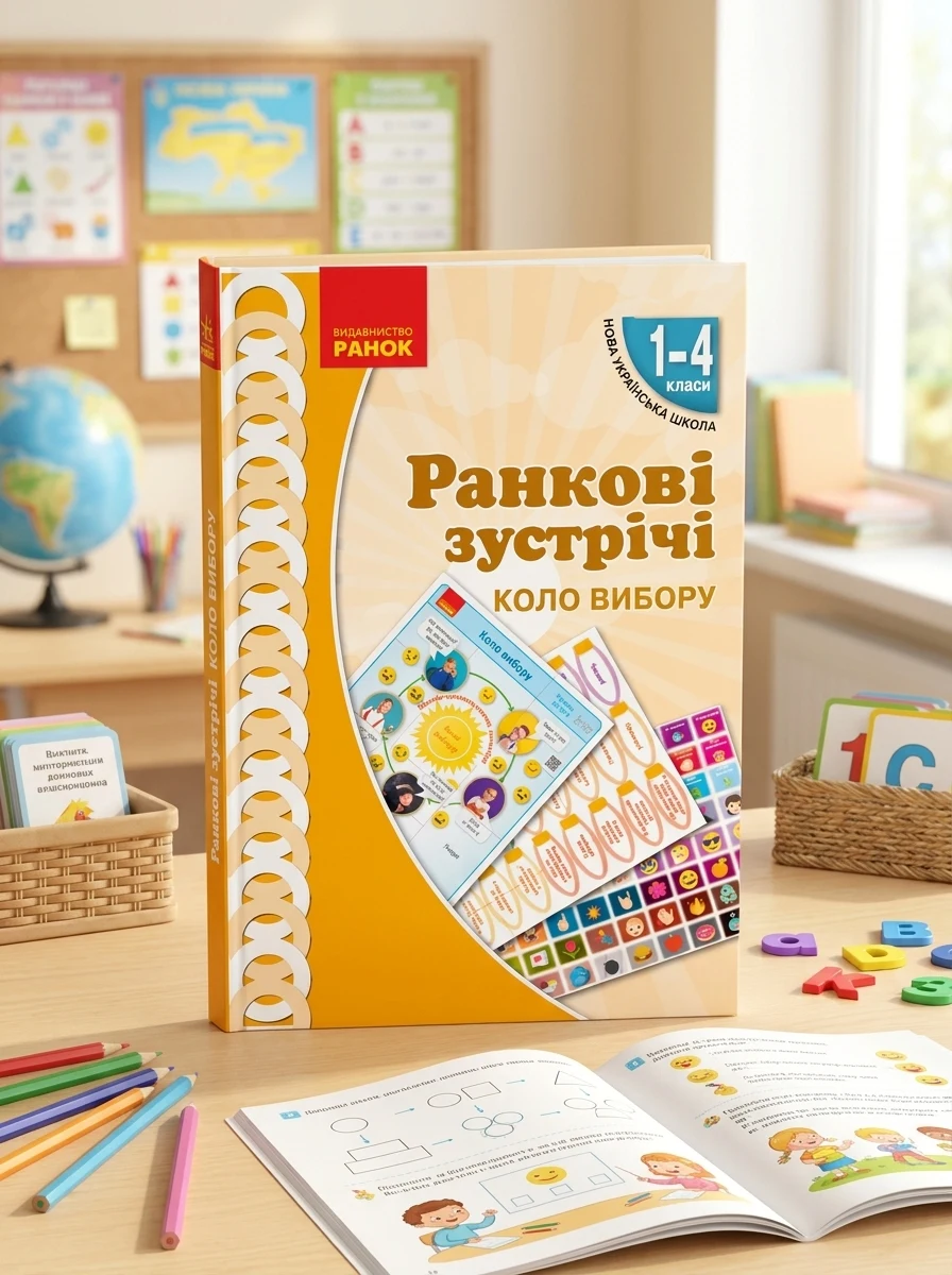 Ранкові зустрічі. Коло вибору. Плакат. 1-4 класи, — Вивчення мов