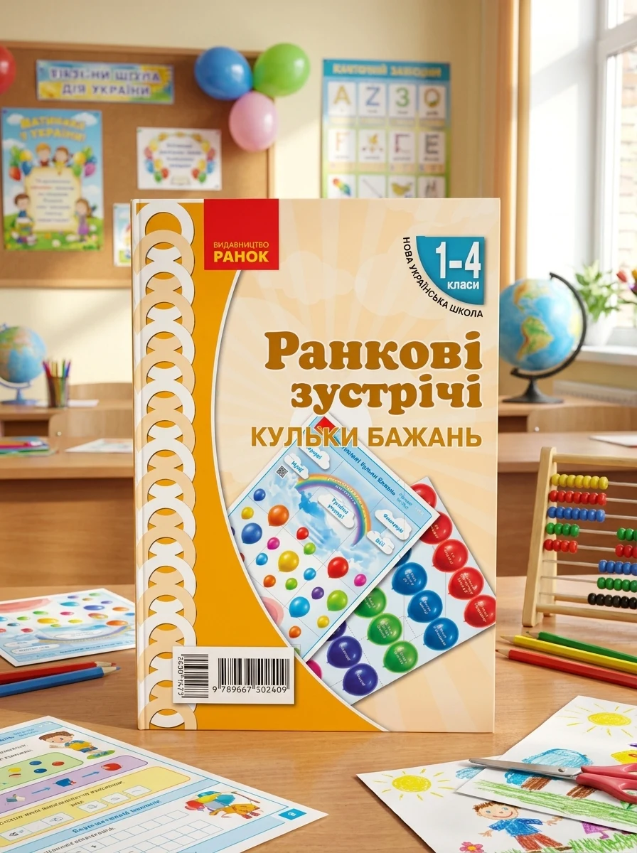 Ранкові зустрічі. Кульки бажань. Плакат. 1-4 класи, — Дитяча література