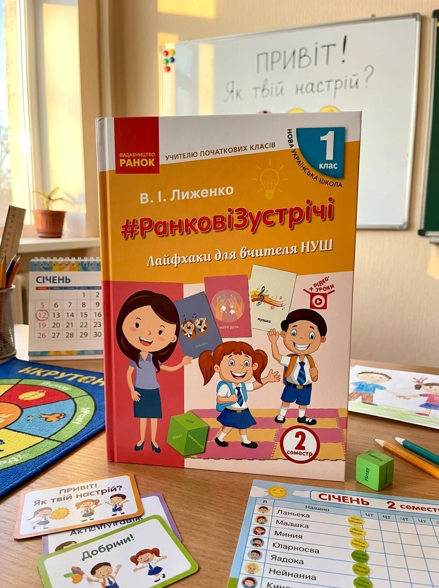 Ранкові зустрічі. Лайфхаки для вчителя НУШ. 1 клас. 2 семестр — Наука та психологія