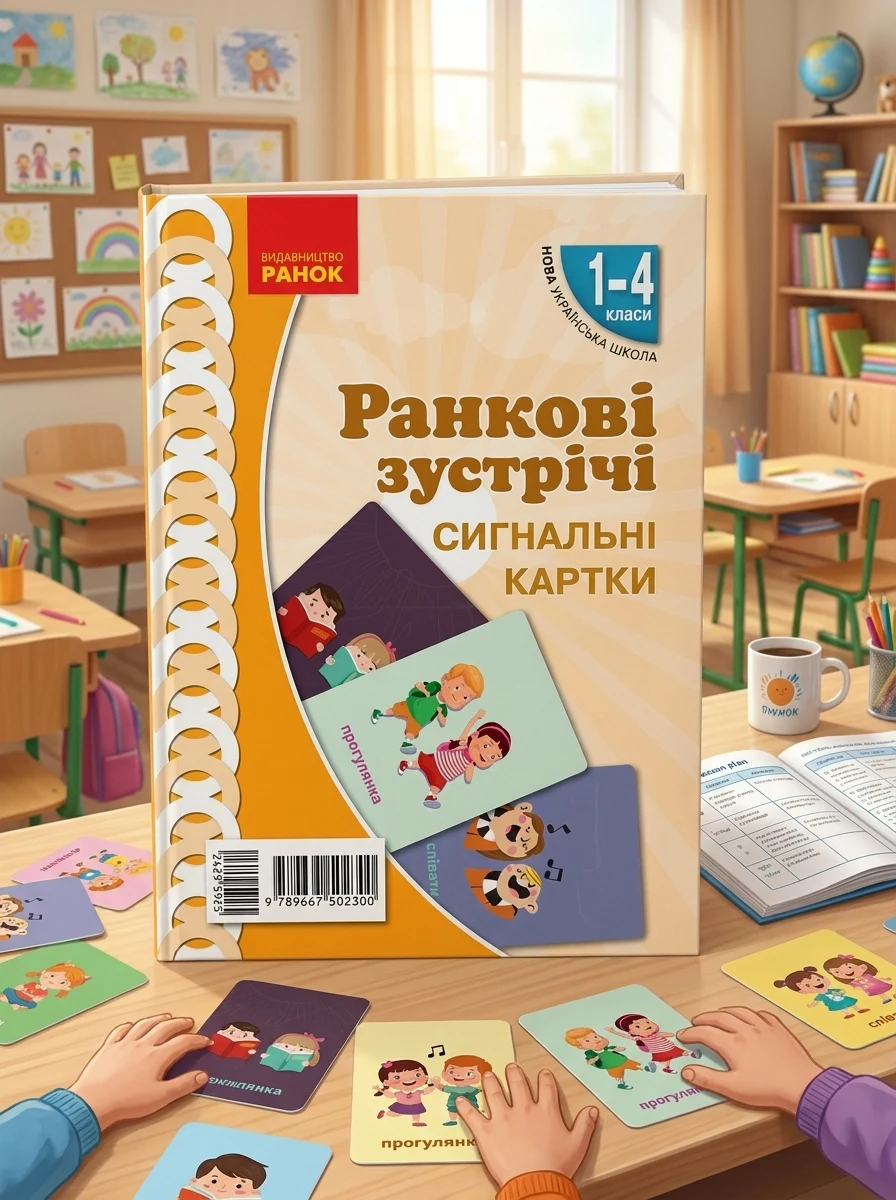 Ранкові зустрічі. Сигнальні картки. 1-4 класи. Наочність нового покоління — Вивчення мов