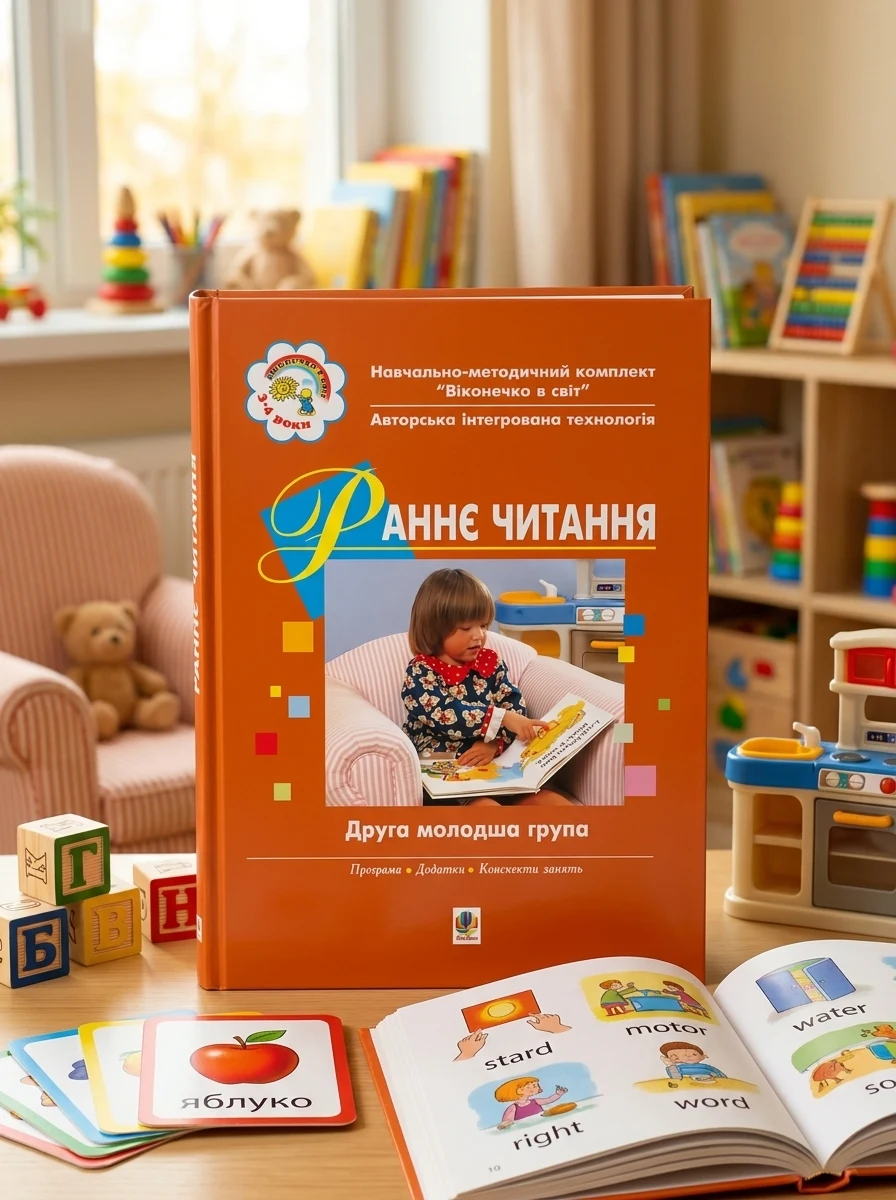 Раннє читання (за методикою Овіда Декролі). Друга молодша група — Вивчення мов