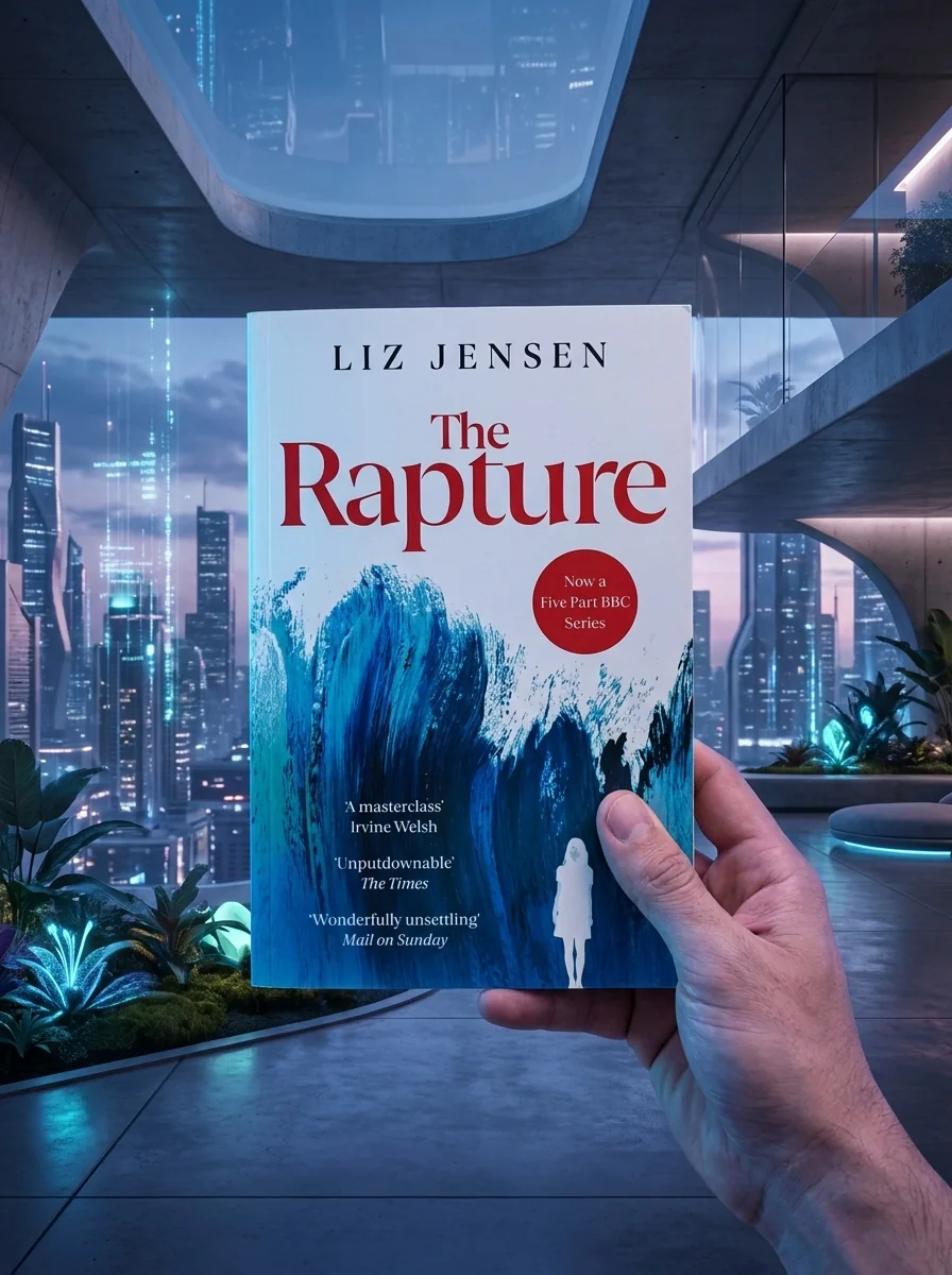 Rapture — Liz Jensen, обкладинка