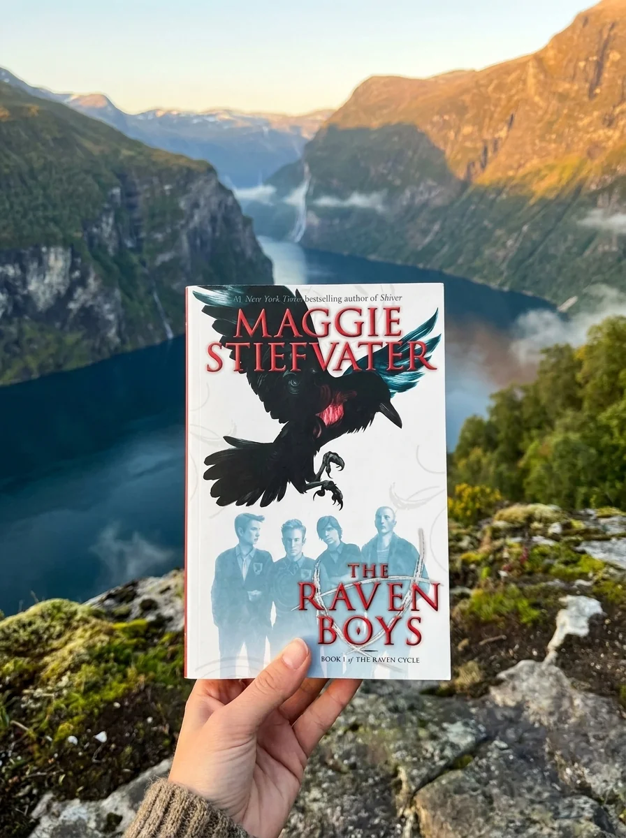 Raven Cycle. The Raven Boys. Book 1 — Меґґі Стівотер, обкладинка