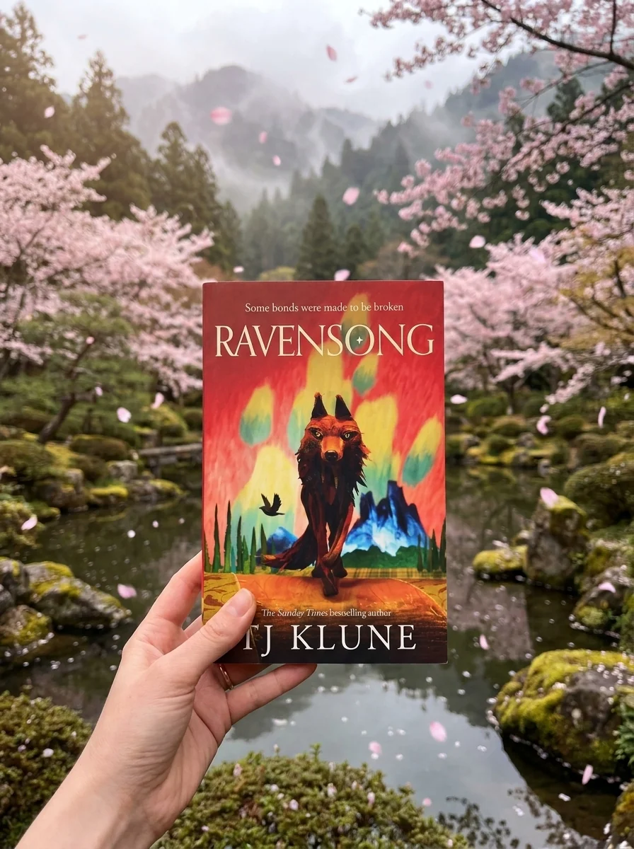 Ravensong — Т. Дж. Клюн, обкладинка