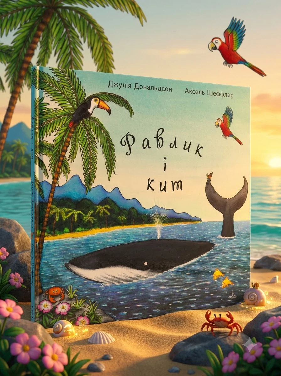 Равлик і кит — Дитячі книги