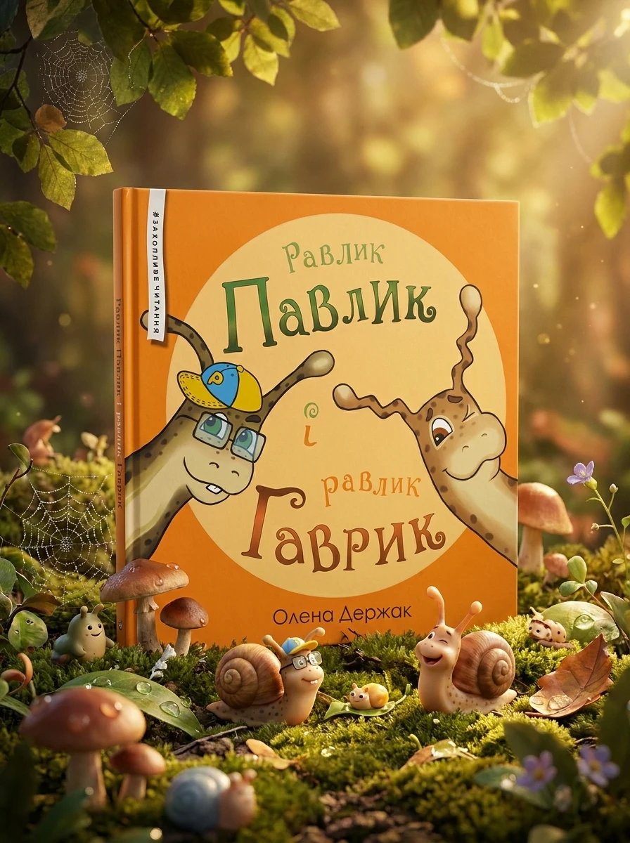 Равлик Павлик і равлик Гаврик — Дитяча література