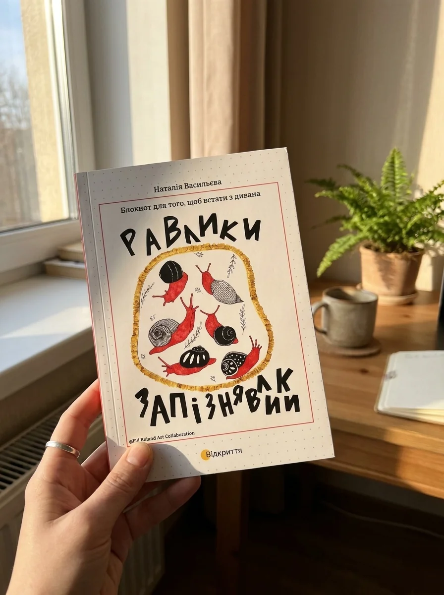 Равлики-запізнявлики. Блокнот для того, щоб встати з дивана — Бізнес та саморозвиток