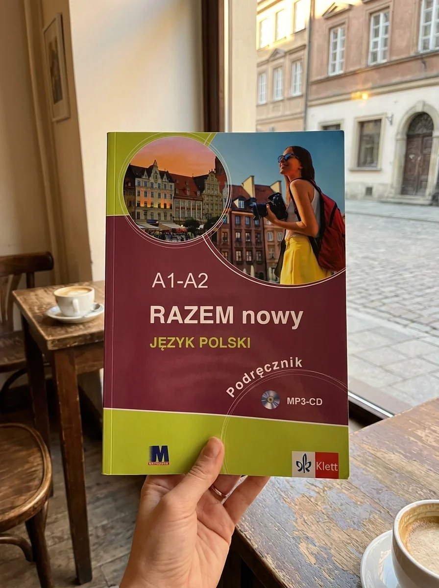 Razem nowy. Język polski. Підручник. A1-A2 — Аґнєшка Путцар, обкладинка