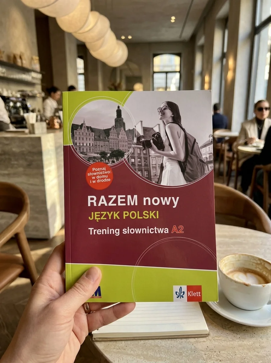 Razem nowy. Język polski. Trening słownictwa A2. Зошит-словник — Павел Васілєвський, обкладинка