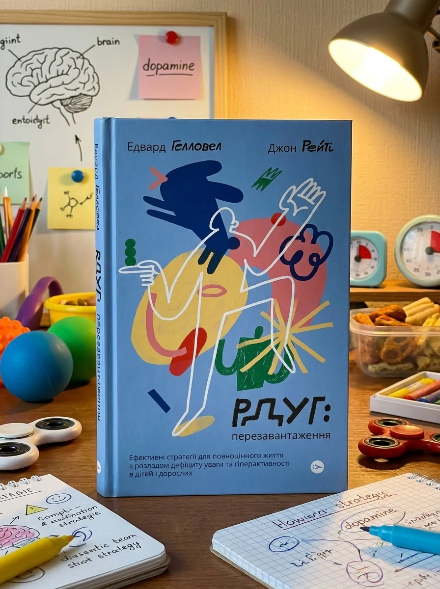 РДУГ: перезавантаження. Ефективні стратегії для повноцінного життя з розладом дефіциту уваги та гіперактивності в дітей і дорослих