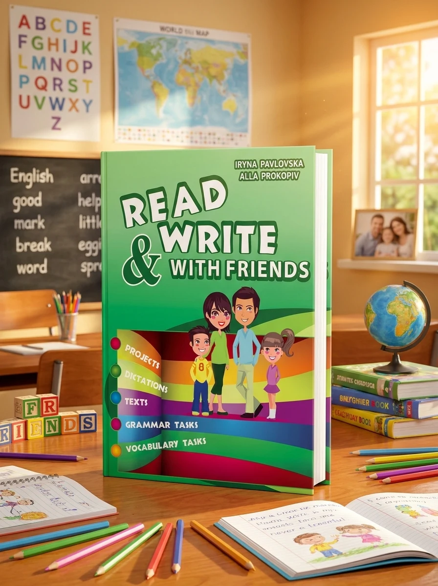 Read and Write with Friends. Посібник із вивчення англійської мови — Книги