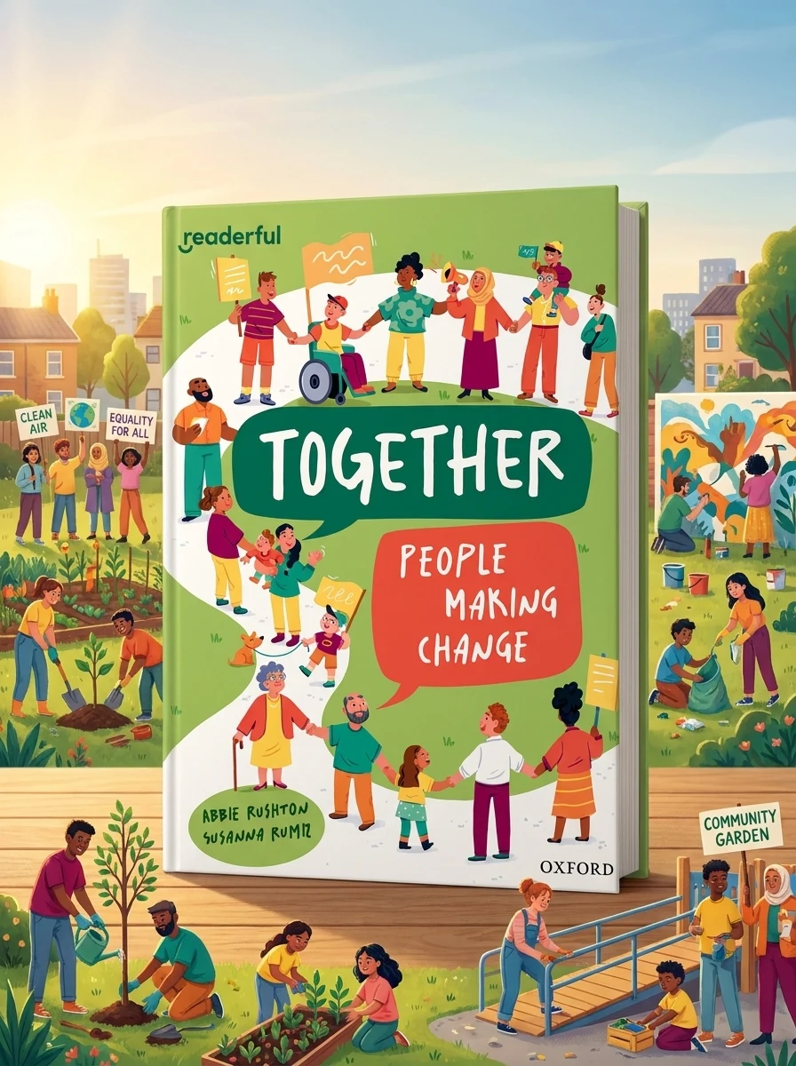 Readerful Independent Library: Oxford Reading Level 12: Together: People making change — фото 2