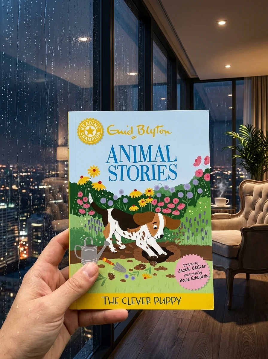 Reading Champion: Enid Blyton Animal Stories: The Clever Puppy — Jackie Walter, обкладинка