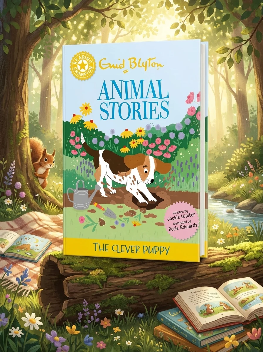 Reading Champion: Enid Blyton Animal Stories: The Clever Puppy