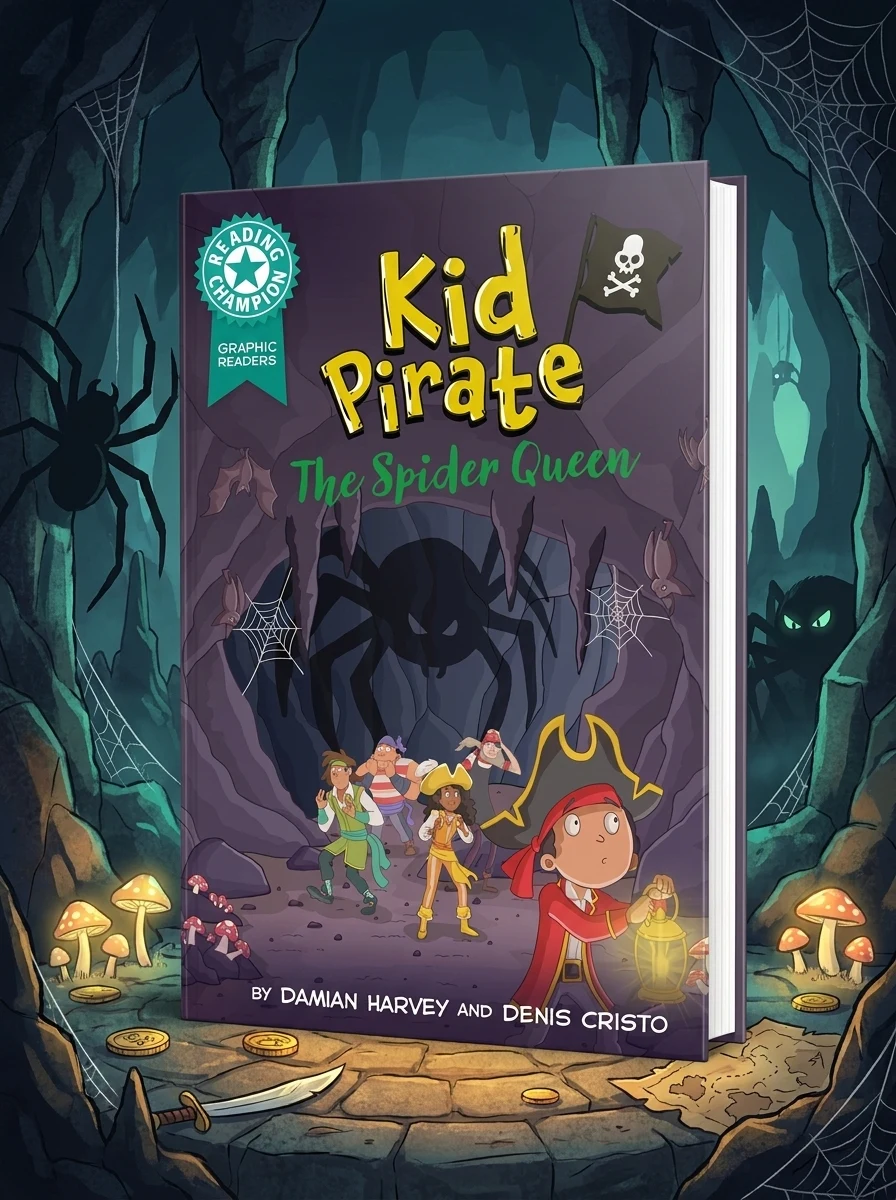 Reading Champion: Graphics: Kid Pirate: The Spider Queen — фото 2