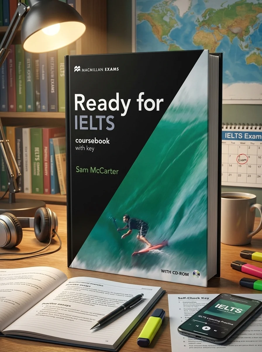 Ready for IELTS. Coursebook with key, обкладинка