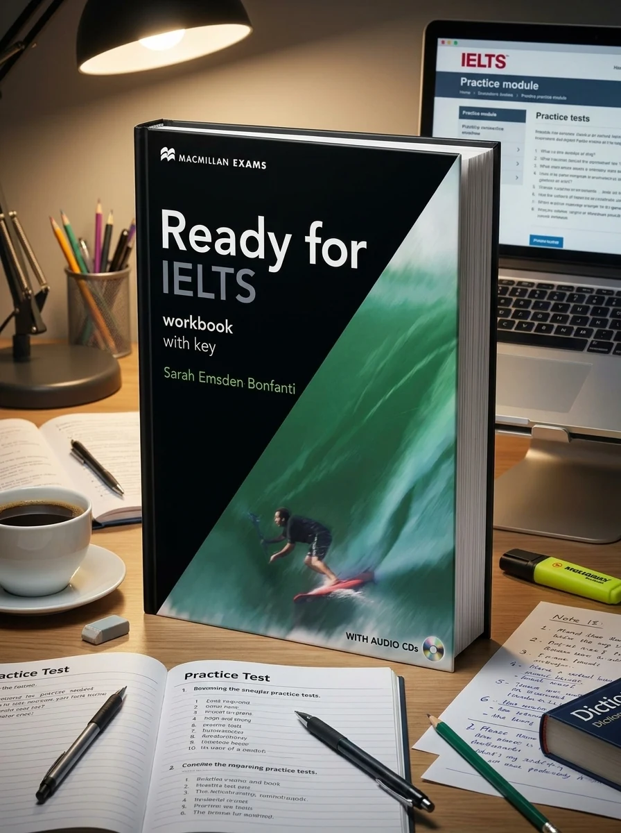Ready for IELTS. Workbook with Key, обкладинка