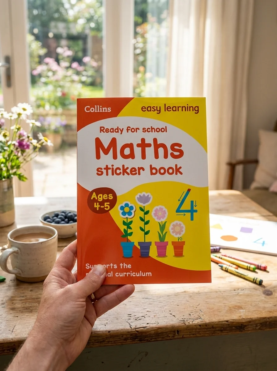 Ready for school: maths Sticker Book Ages 4-5 — Вивчення мов