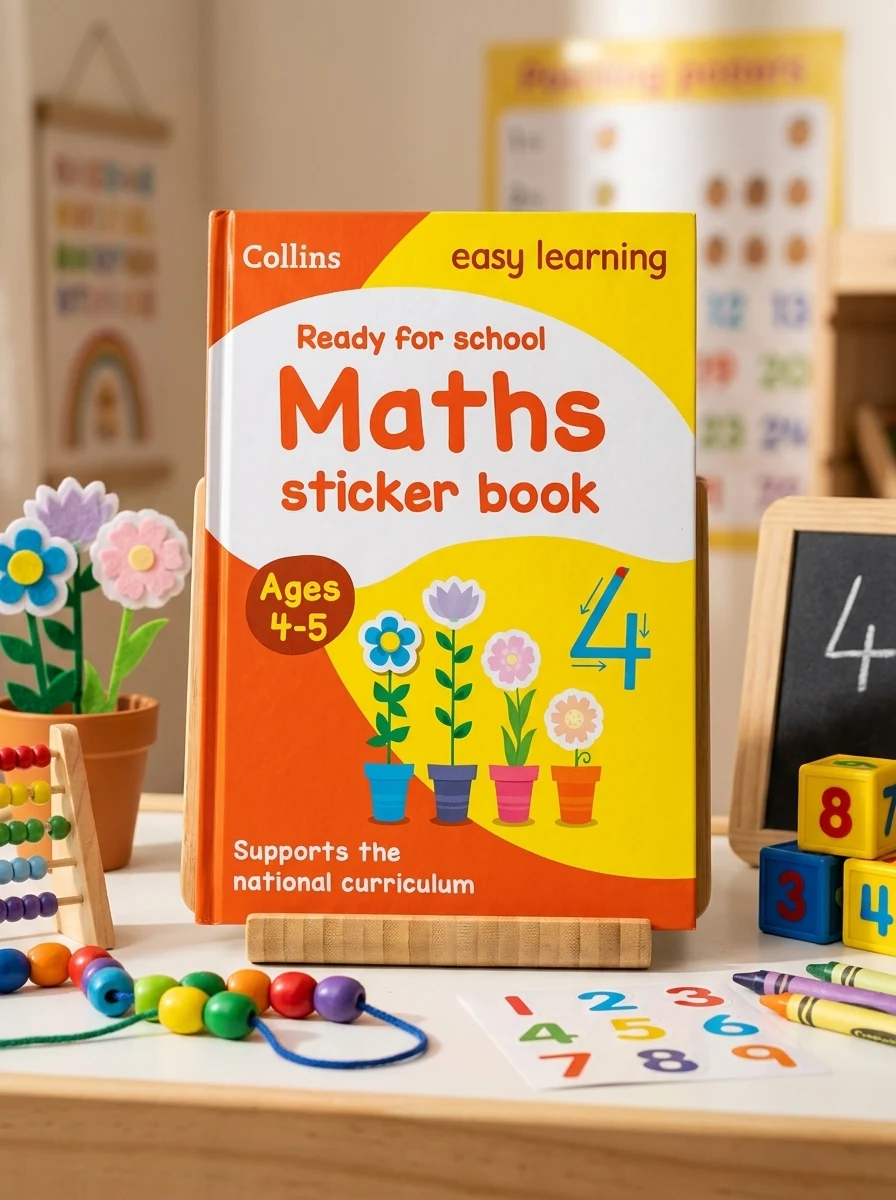 Ready for school: maths Sticker Book Ages 4-5