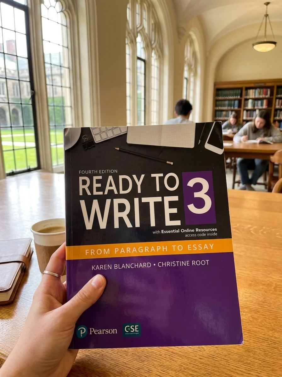 Ready to Write 3 with Essential Online Resources — Карен Бланшар, обкладинка