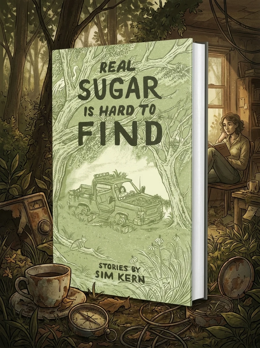 Real Sugar is Hard to Find: Stories — Сім Керн, обкладинка