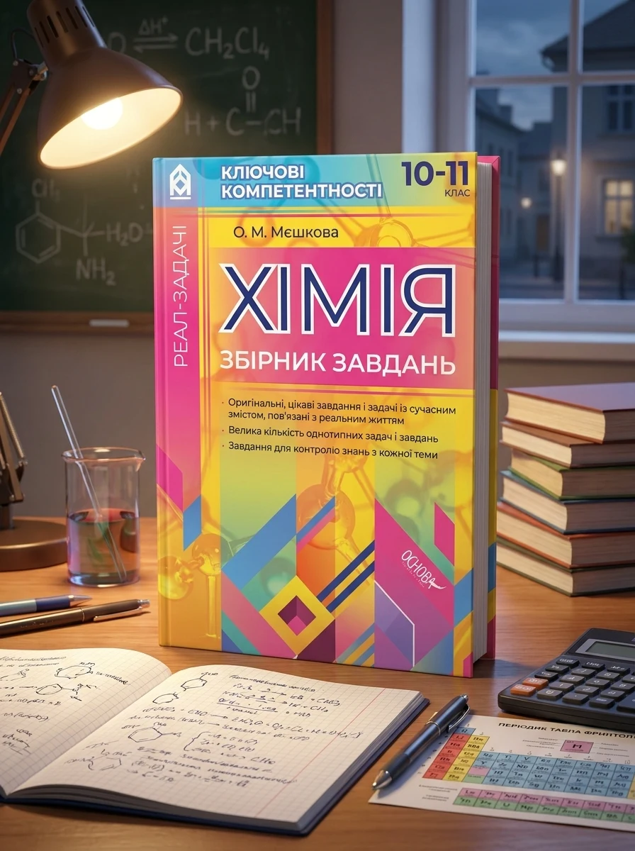 Реал-задачі. Хімія. Збірник завдань. 10-11 клас — Вивчення мов