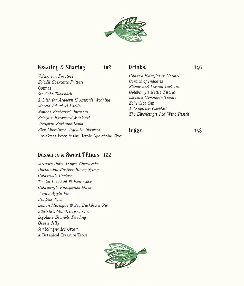 Recipes from the World of Tolkien Volume II. The Elven Cookbook — Роберт Тьюслі Андерсон, фото 3