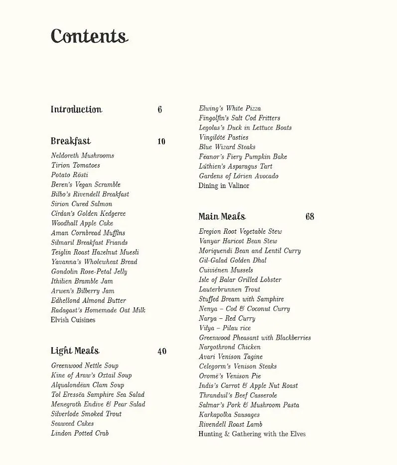 Recipes from the World of Tolkien Volume II. The Elven Cookbook — Роберт Тьюслі Андерсон, фото 4