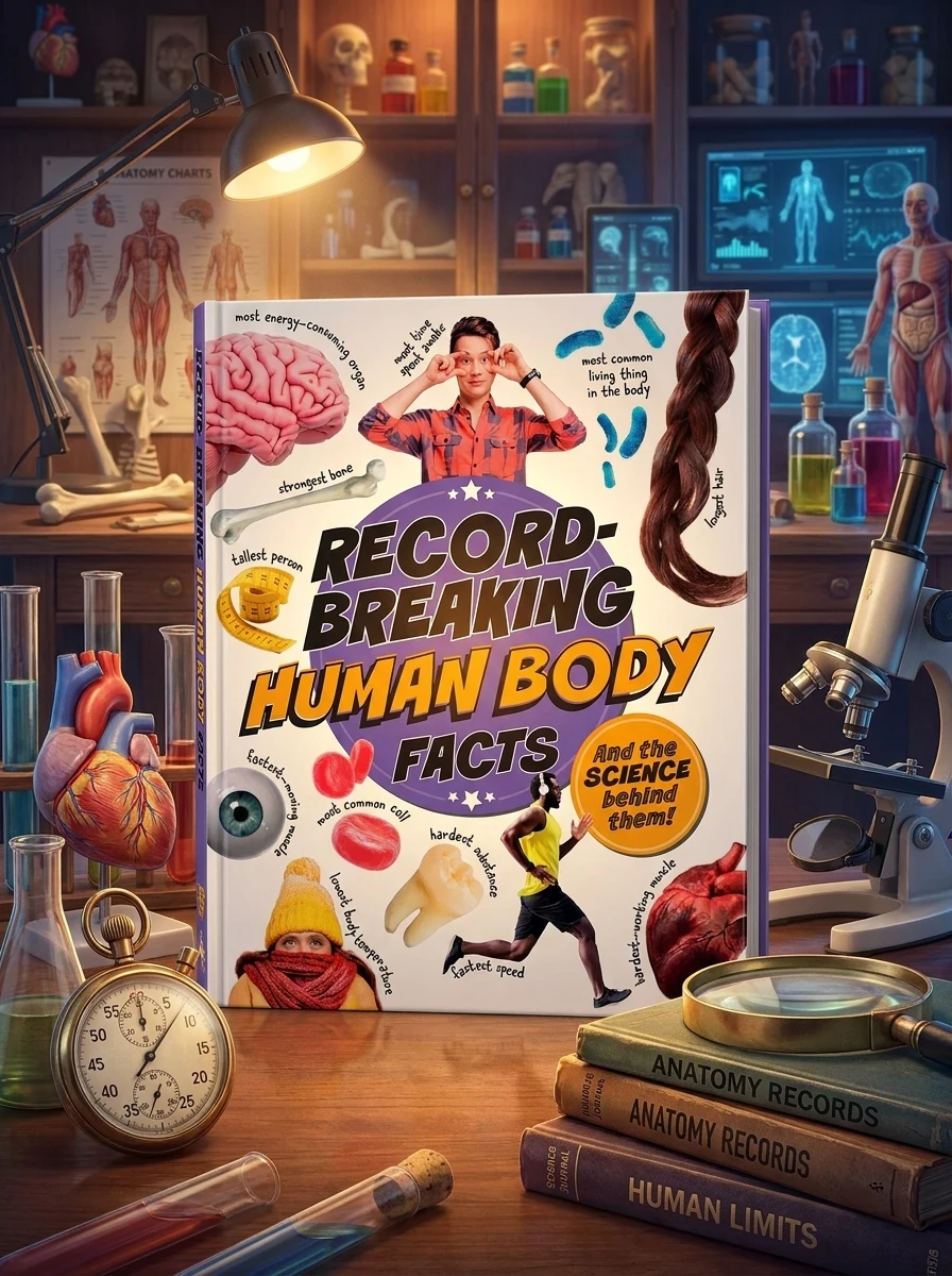 Record-Breaking: Human Body Facts — фото 2