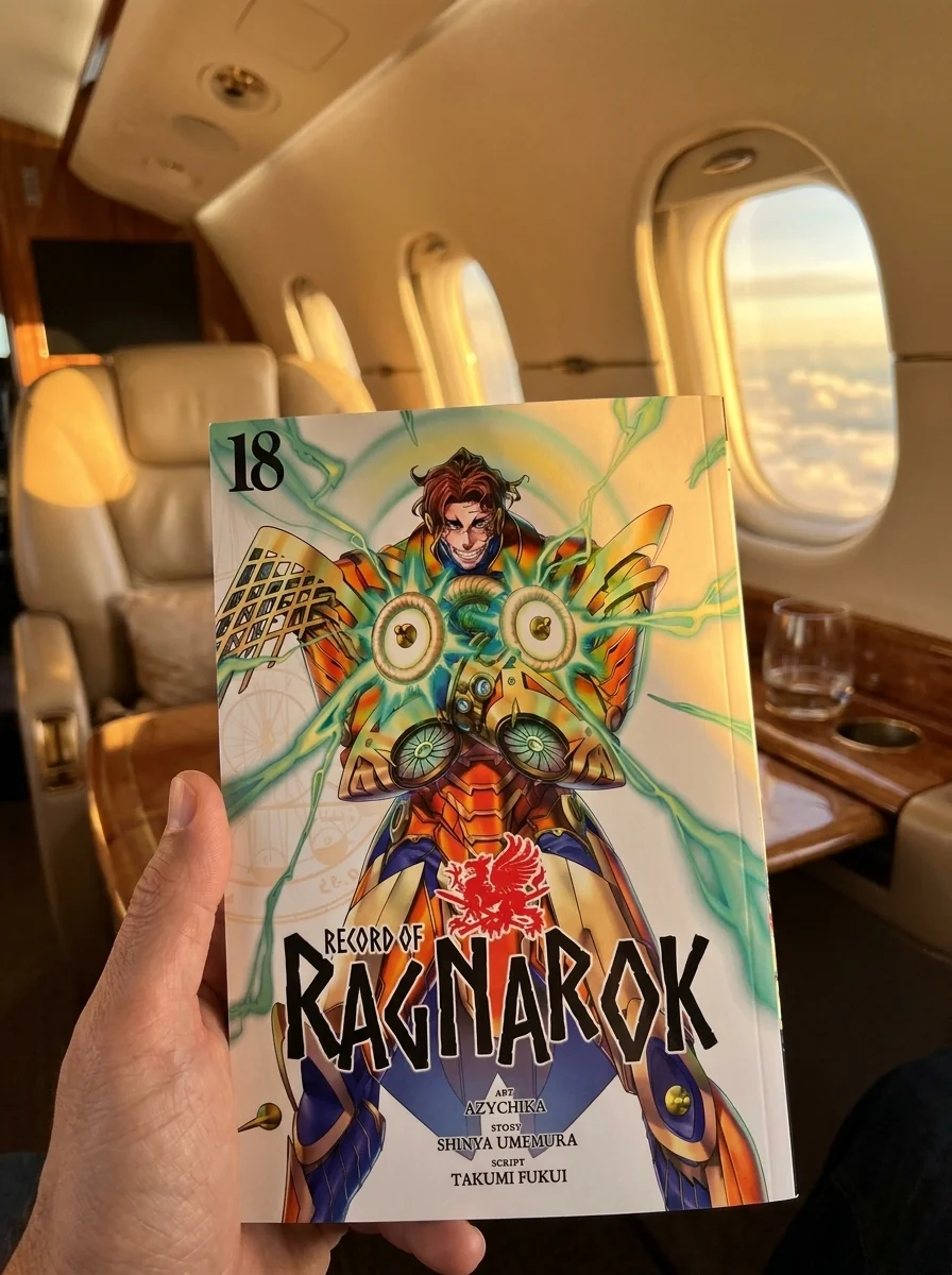 Record of Ragnarok, Vol. 18 — Shinya Umemura, обкладинка