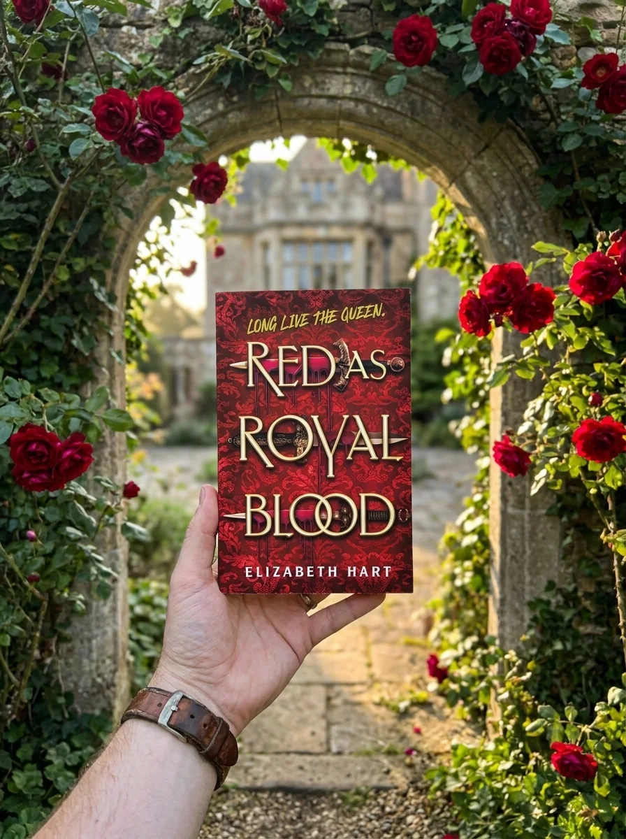 Red as Royal Blood — Elizabeth Hart, обкладинка